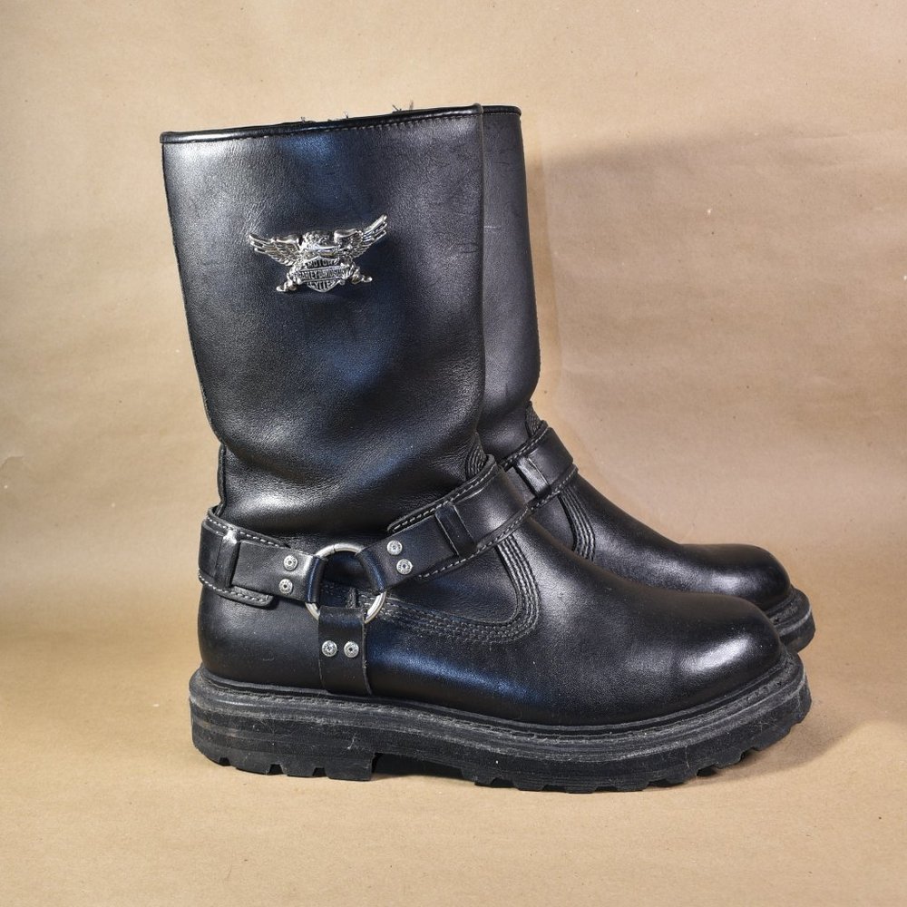 * HARLEY DAVIDSON Stratus Leather Motorcycle Boot - Picture 3 of 16